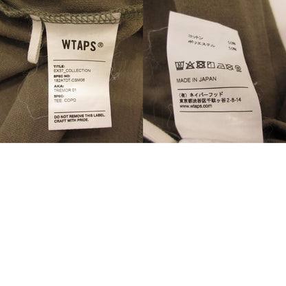 W)TAPS | ダブルタップス TREMOR 01 / TEE.COPO 半袖Ｔシャツ 182ATDT-CSM06 カーキ サイズ：1【姫路東店】