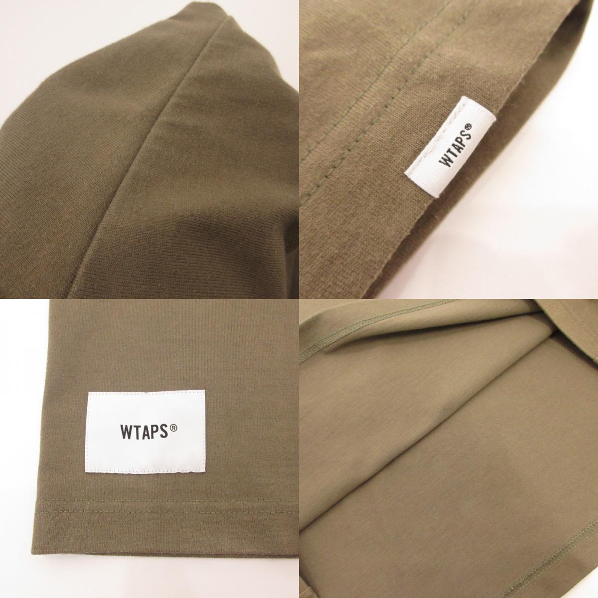 W)TAPS | ダブルタップス TREMOR 01 / TEE.COPO 半袖Ｔシャツ 182ATDT-CSM06 カーキ サイズ：1【姫路東店】