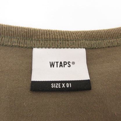 W)TAPS | ダブルタップス TREMOR 01 / TEE.COPO 半袖Ｔシャツ 182ATDT-CSM06 カーキ サイズ：1【姫路東店】