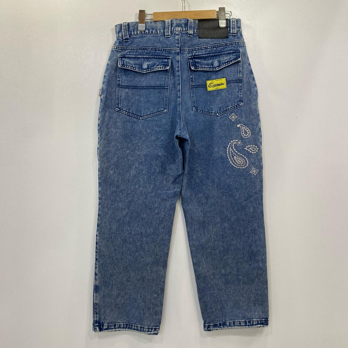 EXAMPLE | イグザンプル DENIM BAKER PANTS デニムパンツ ブルー サイズ：L【姫路東店】