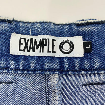 EXAMPLE | イグザンプル DENIM BAKER PANTS デニムパンツ ブルー サイズ：L【姫路東店】