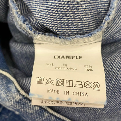EXAMPLE | イグザンプル DENIM BAKER PANTS デニムパンツ ブルー サイズ：L【姫路東店】