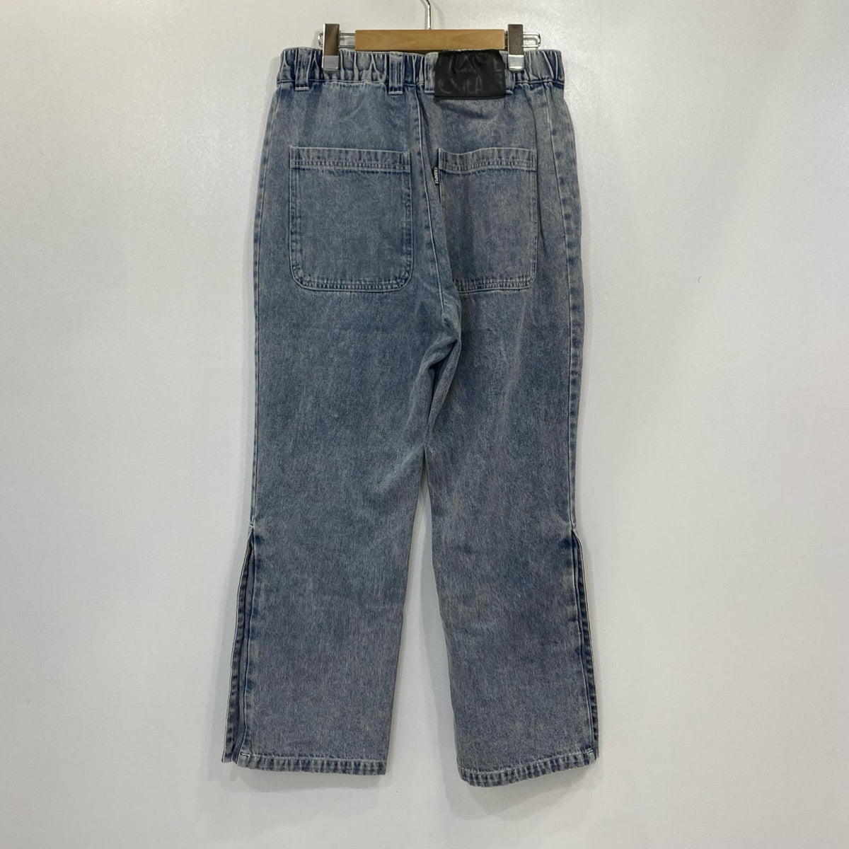 EXAMPLE | イグザンプル DENIM SIDE BUTTONS PANTS デニムパンツ ライトブルー サイズ：M【姫路東店】