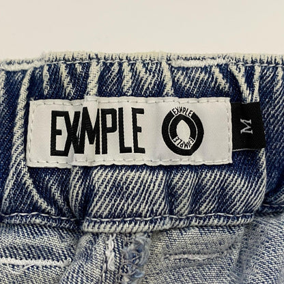 EXAMPLE | イグザンプル DENIM SIDE BUTTONS PANTS デニムパンツ ライトブルー サイズ：M【姫路東店】
