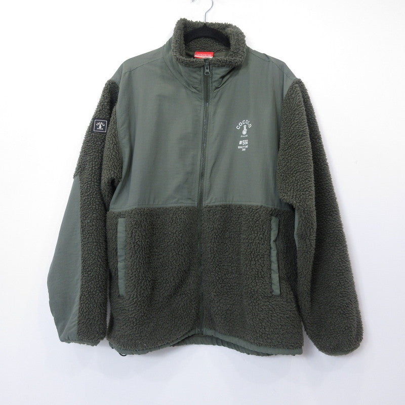 COCOLO BLAND | ココロブランド WAPPEN BOA FLEECE JKT その他トップス オリーブ サイズ：L【姫路東店】