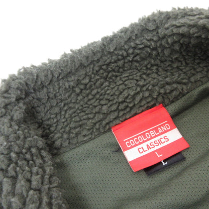 COCOLO BLAND | ココロブランド WAPPEN BOA FLEECE JKT その他トップス オリーブ サイズ：L【姫路東店】
