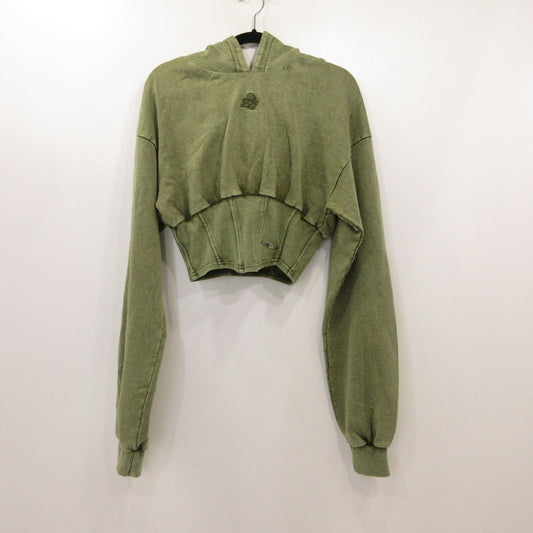 1818 Iya-Iya CORSET HOODIE パーカー 1818-S-3 カーキ【姫路東店】