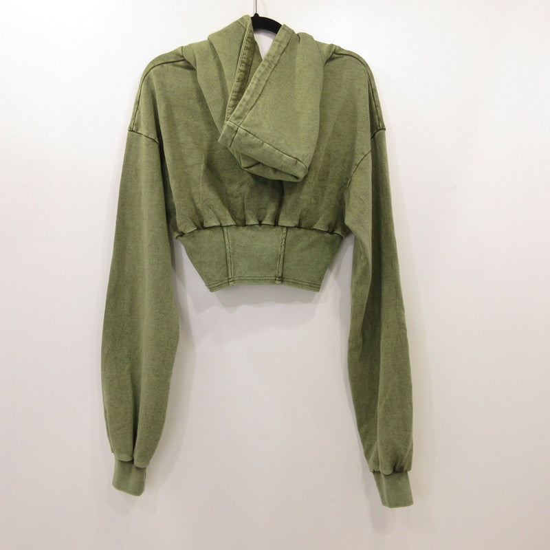 1818 Iya-Iya CORSET HOODIE パーカー 1818-S-3 カーキ【姫路東店】
