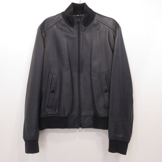 HUGO BOSS | ヒューゴボス Nafan 1 レザー 50491451 ネイビー サイズ：50【姫路東店】