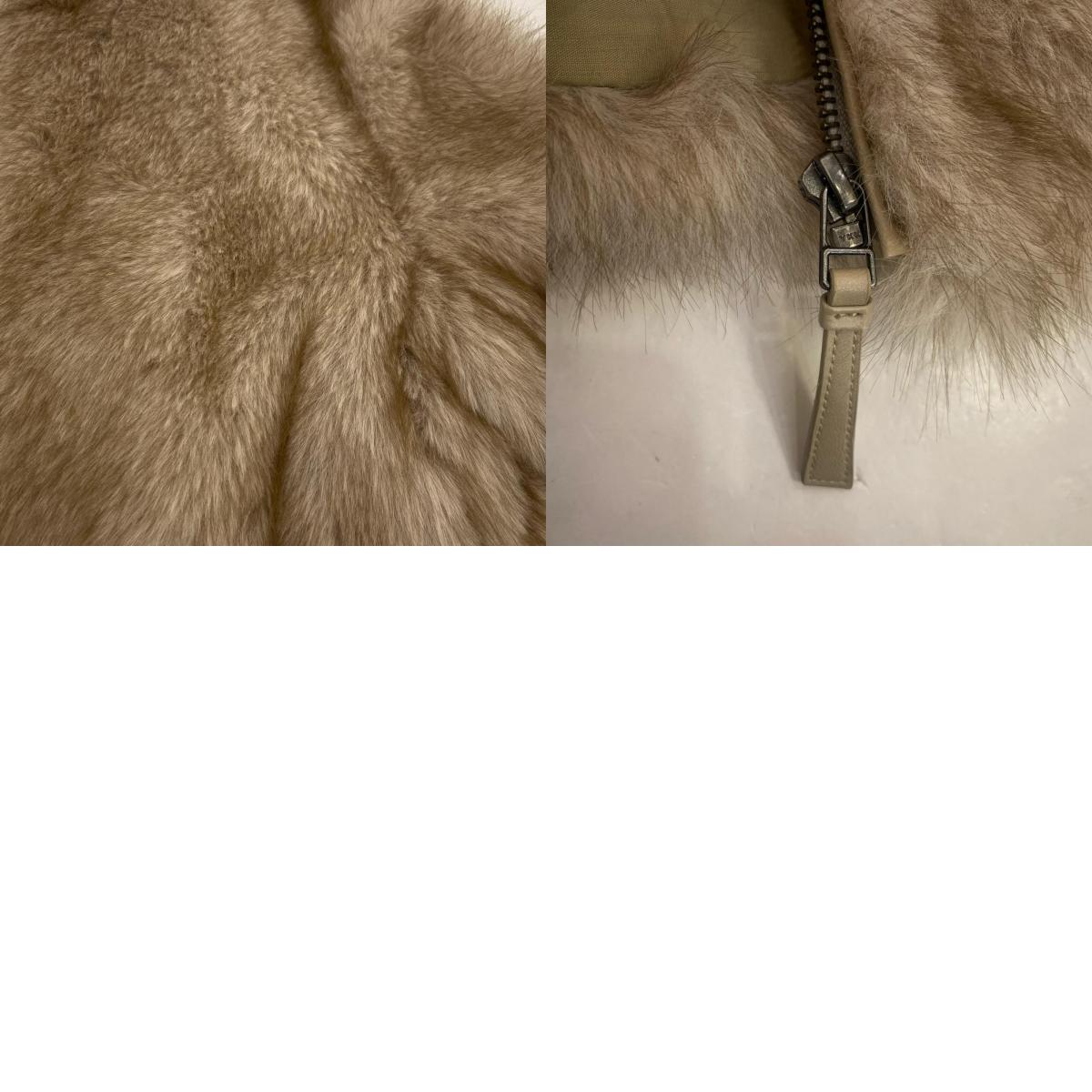 MOUSSY | マウジー F/FUR STAND COLLAR その他アウター 010IA330-4881 2025A/W サイズ：F ベージュ【姫路東店】