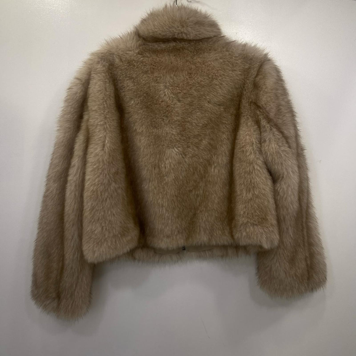 MOUSSY | マウジー F/FUR STAND COLLAR その他アウター 010IA330-4881 2025A/W サイズ：F ベージュ【姫路東店】