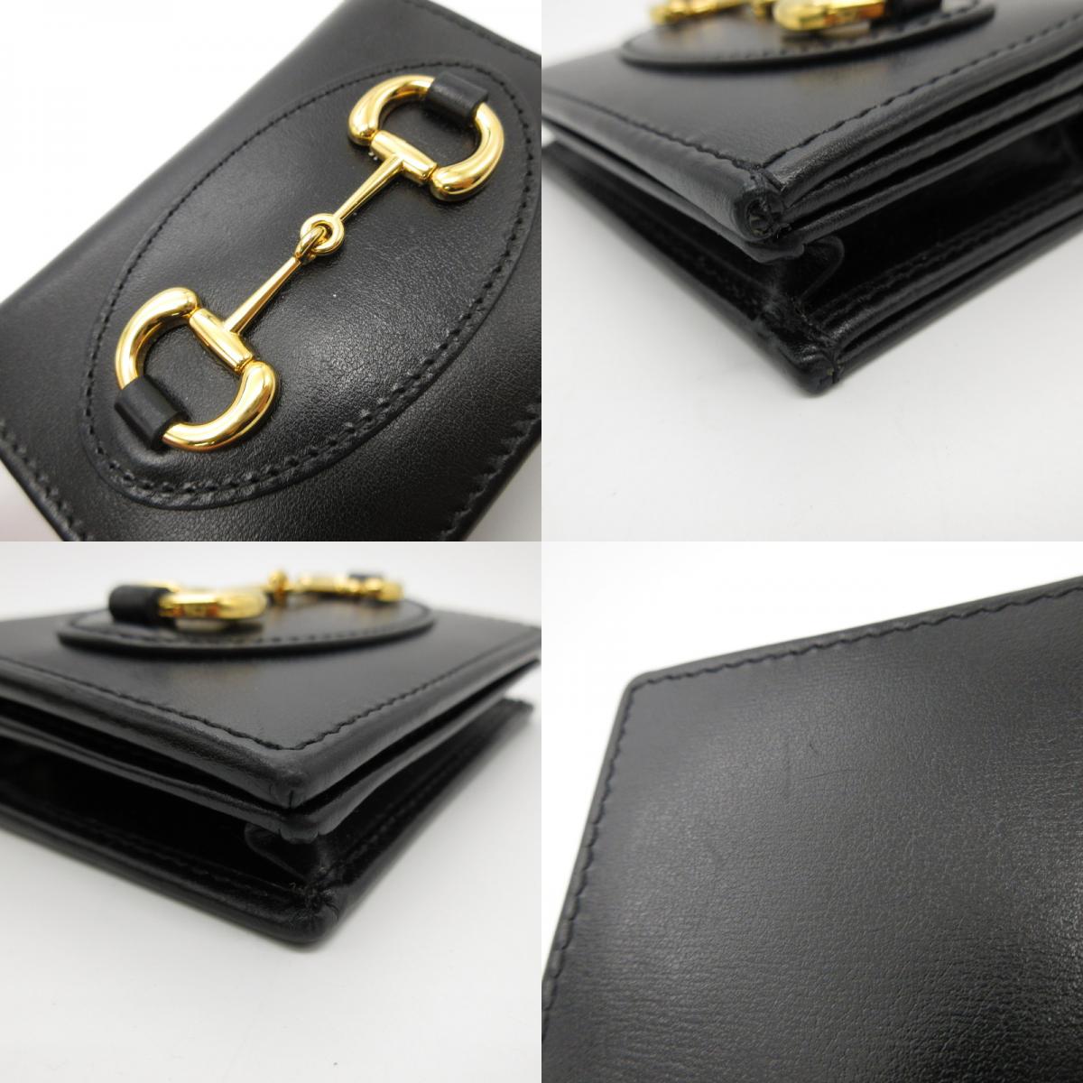 GUCCI | グッチ カーフスキン　ホースビット 1955 ホック付財布 621887【姫路東店】