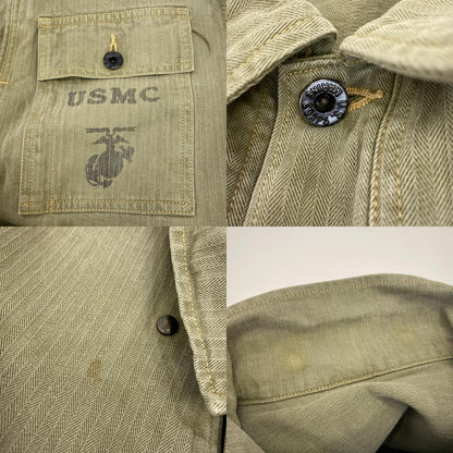 Buzz Rickson's | バズリクソンズ ヘリンボーン USMC ジャケット ミリタリージャケット BR11029 カーキ サイズ：40【姫路東店】