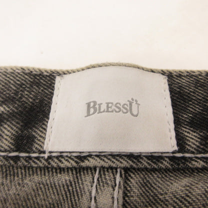 BLESS U ブレスユー wash painter denim パンツ BU0022 グレー サイズ：L【姫路東店】