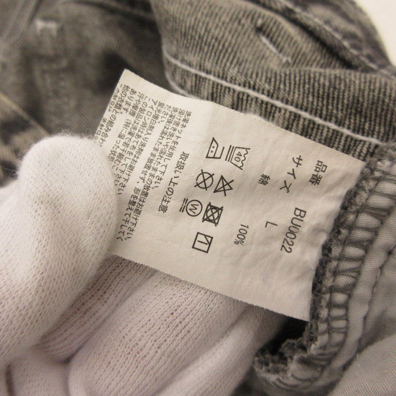 BLESS U ブレスユー wash painter denim パンツ BU0022 グレー サイズ：L【姫路東店】