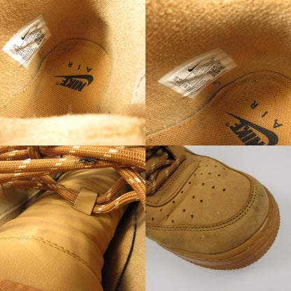 NIKE | ナイキ Air Force 1 Mid 'Flax' スニーカー DJ9158-200 ブラウン 27.5cm【姫路東店】