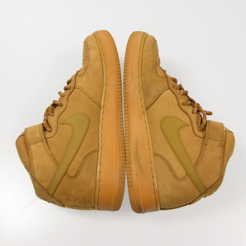NIKE | ナイキ Air Force 1 Mid 'Flax' スニーカー DJ9158-200 ブラウン 27.5cm【姫路東店】