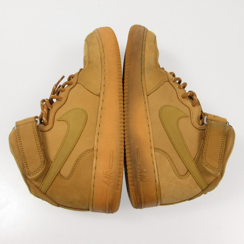 NIKE | ナイキ Air Force 1 Mid 'Flax' スニーカー DJ9158-200 ブラウン 27.5cm【姫路東店】