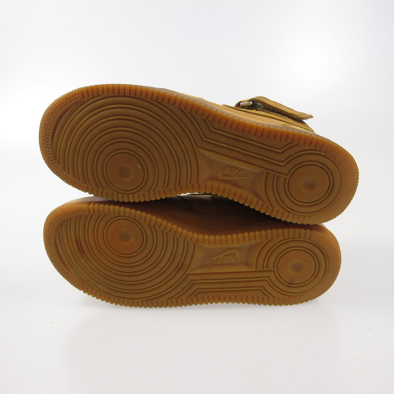 NIKE | ナイキ Air Force 1 Mid 'Flax' スニーカー DJ9158-200 ブラウン 27.5cm【姫路東店】