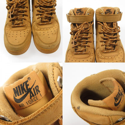 NIKE | ナイキ Air Force 1 Mid 'Flax' スニーカー DJ9158-200 ブラウン 27.5cm【姫路東店】
