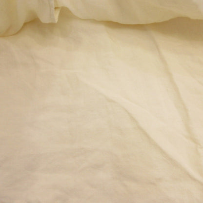 TCB JEANS | ティーシービ Detachable Collar Work Shirt Linen 長袖シャツ ホワイト サイズ：42【姫路東店】