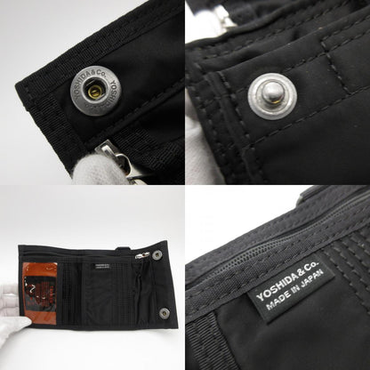 PORTER | ポーター TANKER POCKET WALLET 三つ折り財布 622-27847 ブラック【姫路東店】