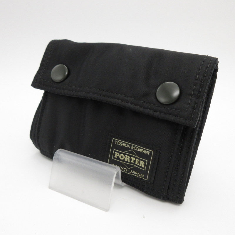 PORTER | ポーター TANKER POCKET WALLET 三つ折り財布 622-27847 ブラック【姫路東店】