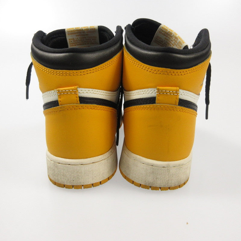 NIKE | ナイキ GS Air Jordan 1 Retro High OG 'Taxi' スニーカー 575441-711 イエロー 23.5cm【姫路東店】