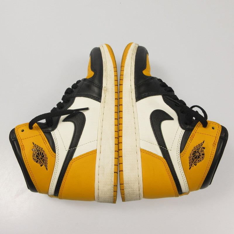 NIKE | ナイキ GS Air Jordan 1 Retro High OG 'Taxi' スニーカー 575441-711 イエロー 23.5cm【姫路東店】