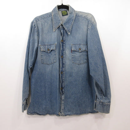 Denime | ドゥニーム その他トップス 初期タグ 年式:80-90s ブルー サイズ：L【姫路東店】