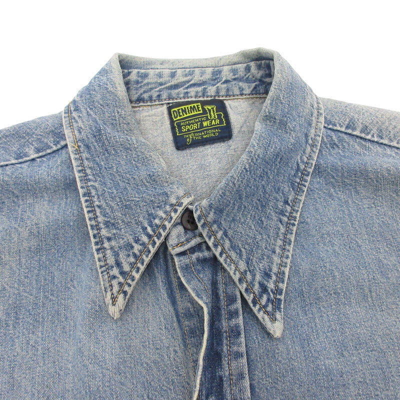 Denime | ドゥニーム その他トップス 初期タグ 年式:80-90s ブルー サイズ：L【姫路東店】