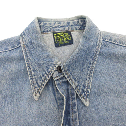 Denime | ドゥニーム その他トップス 初期タグ 年式:80-90s ブルー サイズ：L【姫路東店】