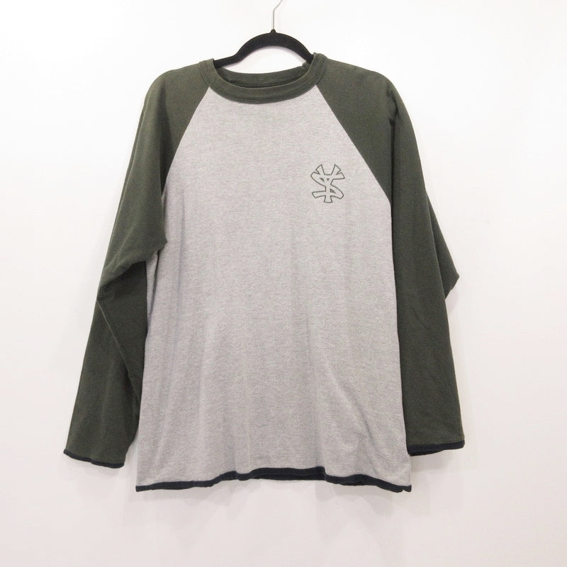 STUSSY | ステューシー リバーシブル ラグラン 半袖Ｔシャツ グレー サイズ：M【姫路東店】