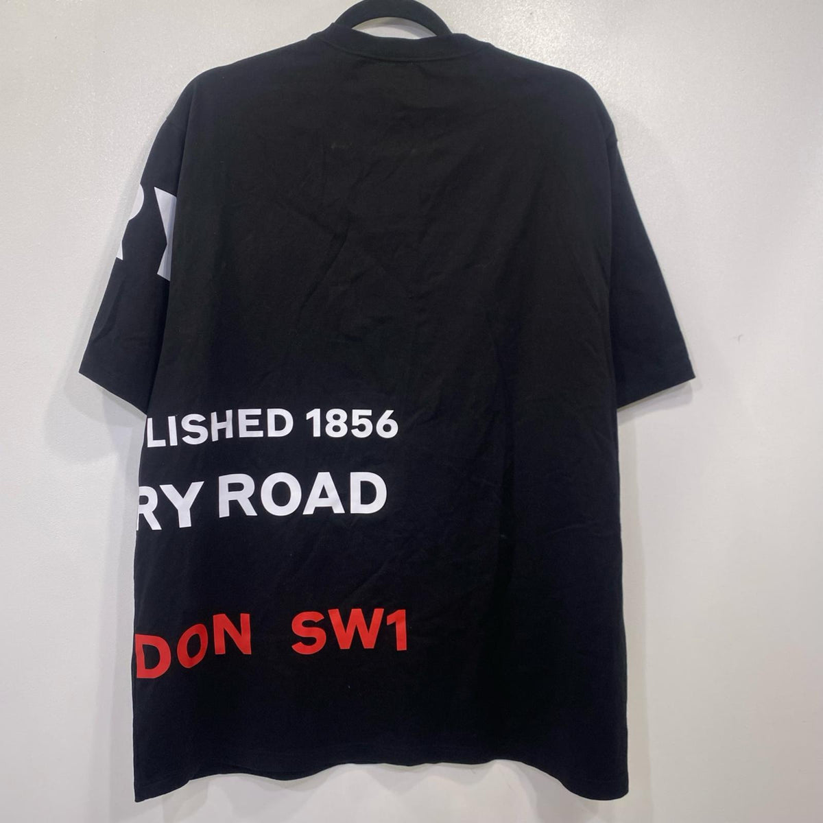 BURBERRY London England | バーバリーロンドンイングランド ホースフェリーTシャツ 半袖Ｔシャツ 8084331 国内正規品 ブラック サイズ：XL【姫路東店】