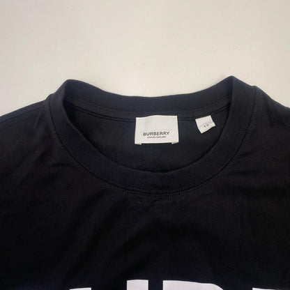 BURBERRY London England | バーバリーロンドンイングランド ホースフェリーTシャツ 半袖Ｔシャツ 8084331 国内正規品 ブラック サイズ：XL【姫路東店】