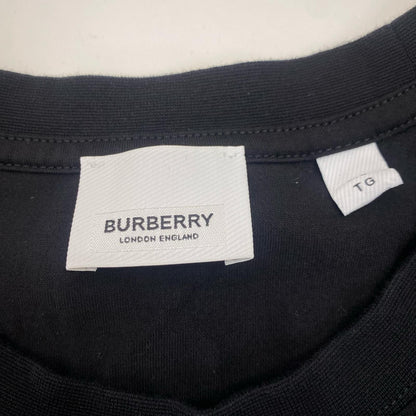 BURBERRY London England | バーバリーロンドンイングランド ホースフェリーTシャツ 半袖Ｔシャツ 8084331 国内正規品 ブラック サイズ：XL【姫路東店】