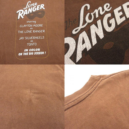 CRONIES クロウニーズ LONE RANGER 半袖Ｔシャツ 年式:90s ブラウン サイズ：XL【姫路東店】