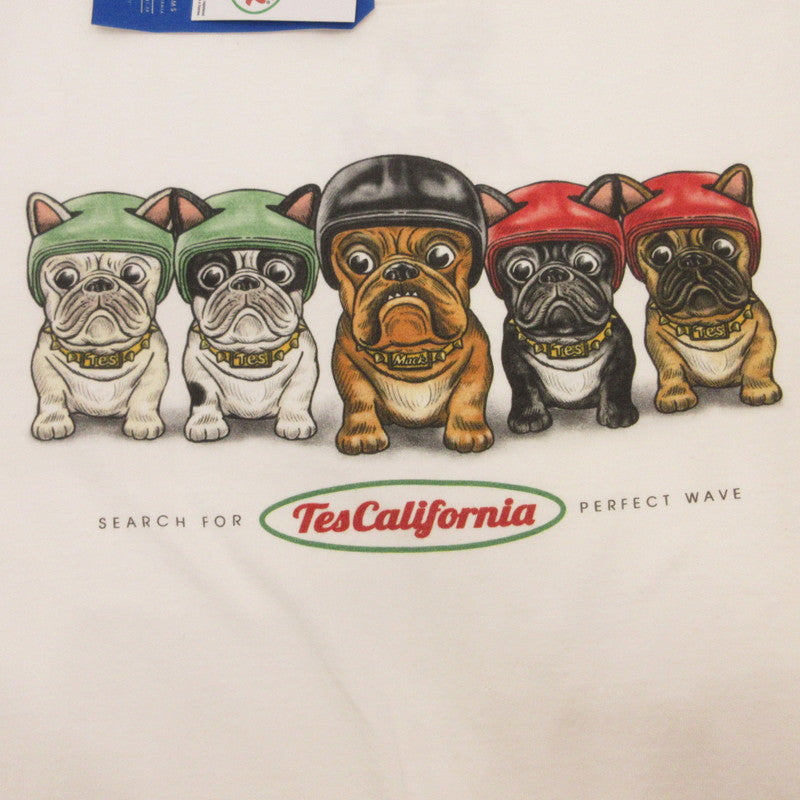 TES(The Endless Summer) | ザエンドレスサマージエンドレスサマー MACK TRUCKS COLLABORATION TEE 半袖Ｔシャツ FH-26574601 ホワイト サイズ：S【姫路東店】