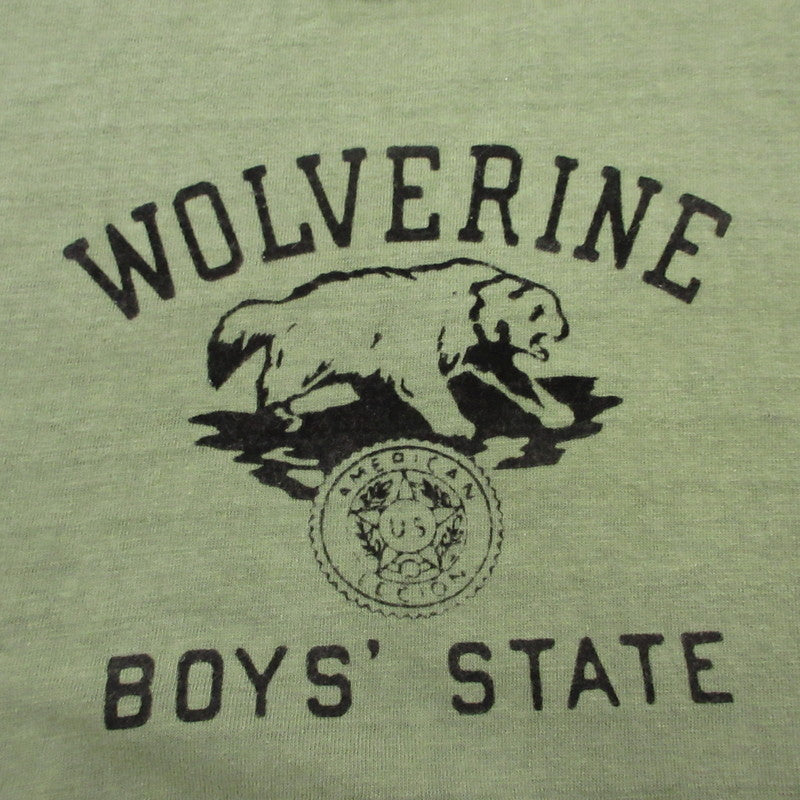 WARE HOUSE | ウェアハウス　ウエアハウス WOLVERINE 半袖Ｔシャツ Lot4601 グリーン サイズ：XL【姫路東店】