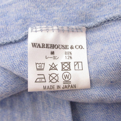 WARE HOUSE | ウェアハウス　ウエアハウス PINE RIDGE 半袖Ｔシャツ Lot4096 ライトブルー サイズ：XL【姫路東店】