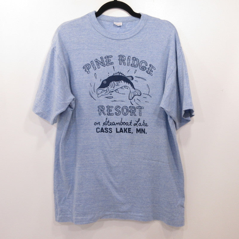 WARE HOUSE | ウェアハウス　ウエアハウス PINE RIDGE 半袖Ｔシャツ Lot4096 ライトブルー サイズ：XL【姫路東店】