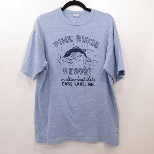 WARE HOUSE | ウェアハウス　ウエアハウス PINE RIDGE 半袖Ｔシャツ Lot4096 ライトブルー サイズ：XL【姫路東店】