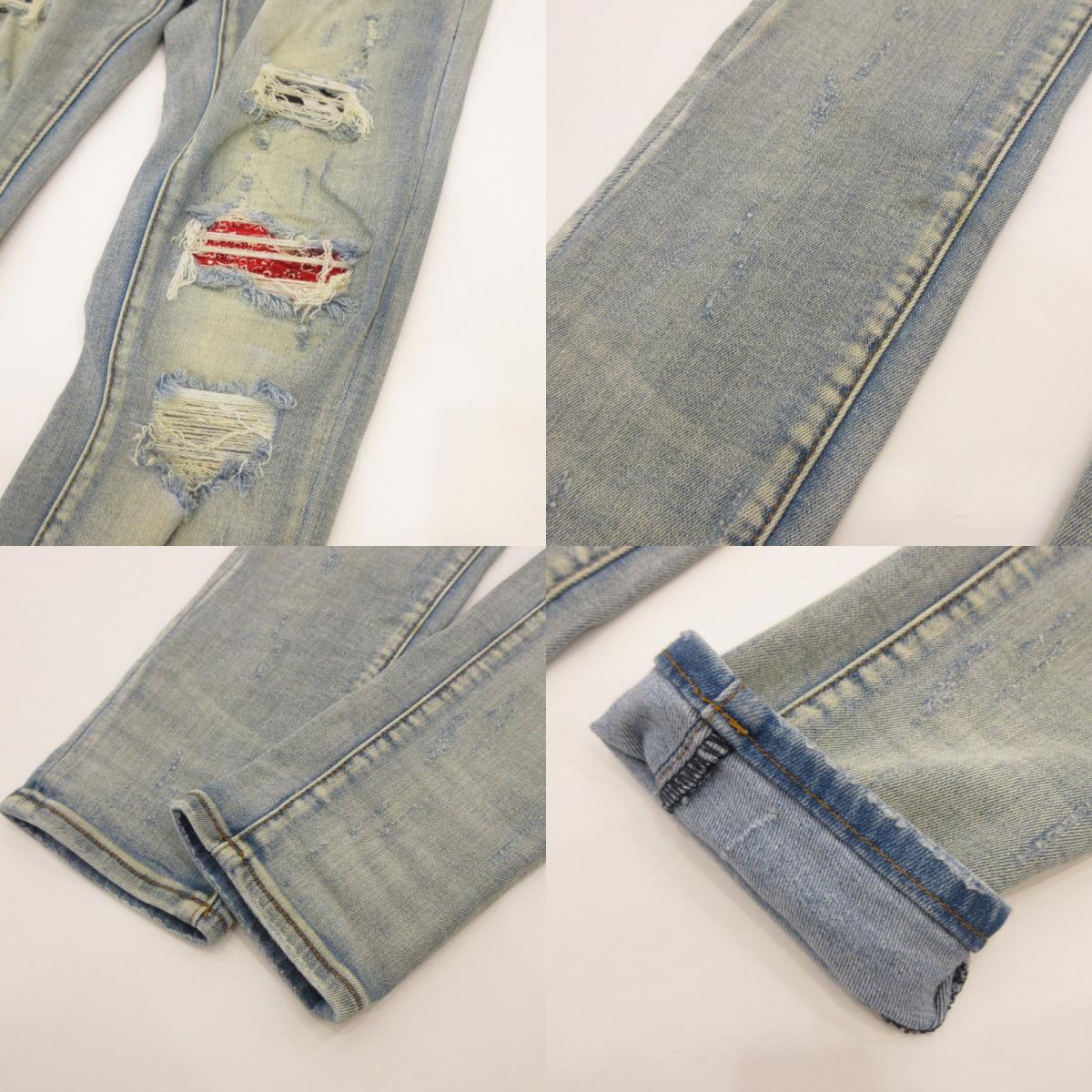mnml | ミニマル X214 SKINNY デニムパンツ ブルー サイズ：30【姫路東店】