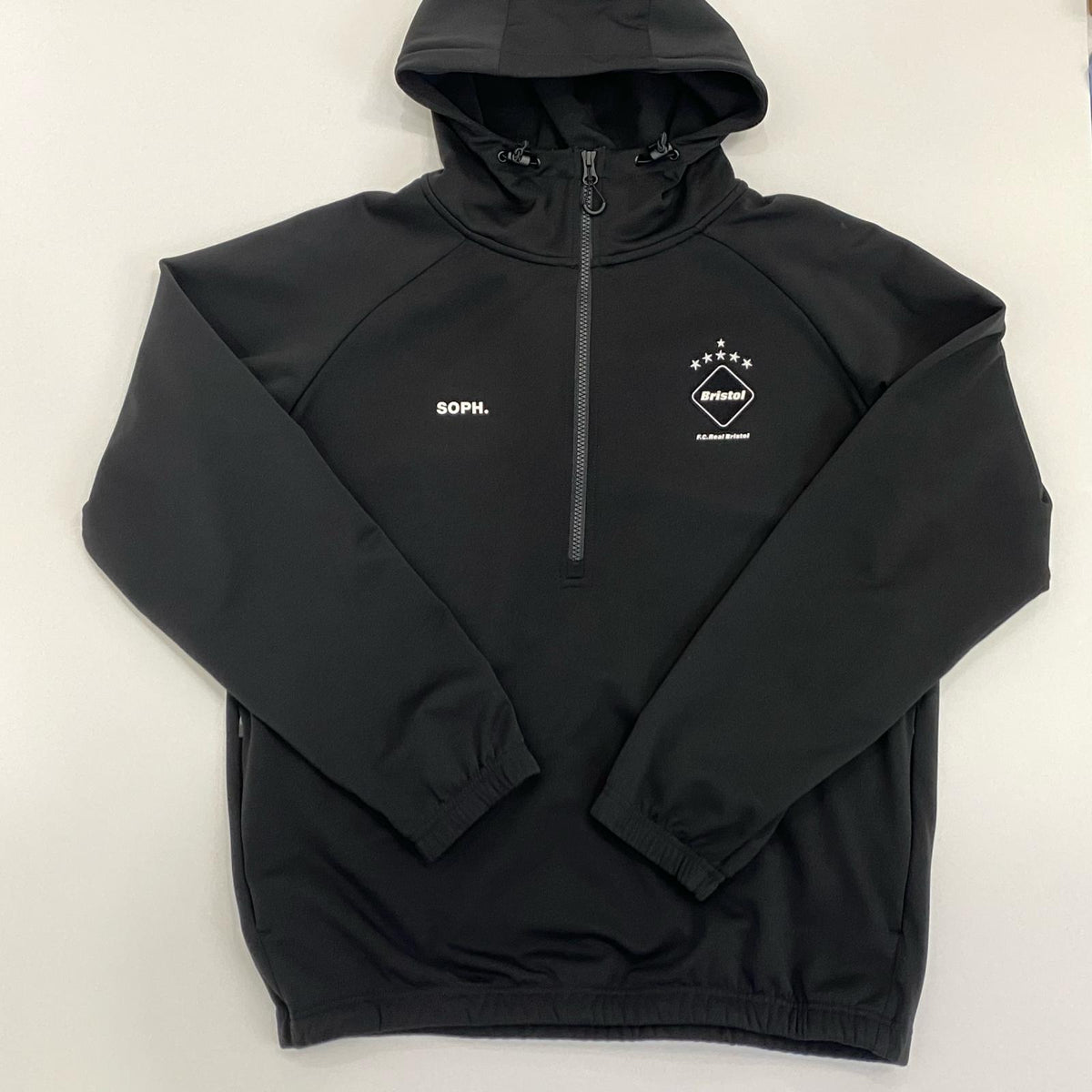 FCRB | エフシーアールビー PDK HALF ZIP HOODED TOP その他アウター FCRB-240003 2024S/S ブラック サイズ：M【姫路東店】