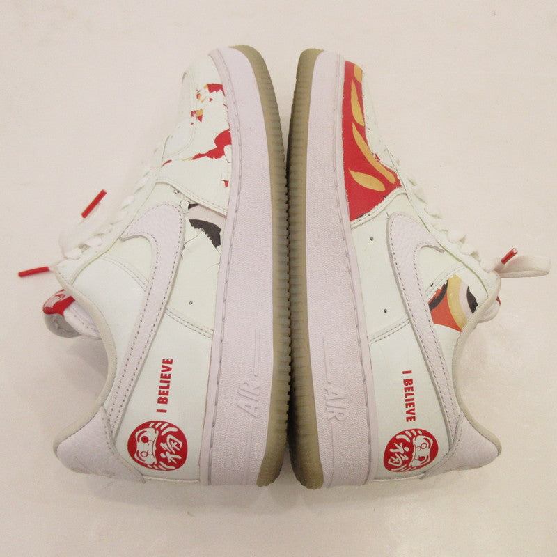 NIKE | ナイキ Air Force 1 Low CO.JP 'I Believe 達磨' スニーカー DD9941-100 ホワイト 25.5cm【姫路東店】