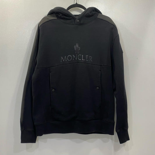MONCLER | モンクレール FELPA CON CAPPUCCIO パーカー G20918G00025 2021A/W ブラック サイズ：L【姫路東店】