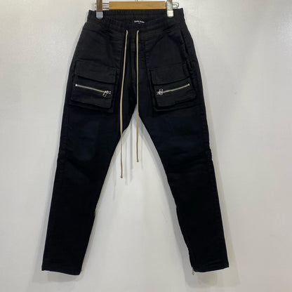 Danke Schon | ダンケシェーン STRETCH TWILL FLAP POCKET PANTS カーゴパンツ W:30 ブラック【姫路東店】