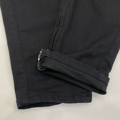 Danke Schon | ダンケシェーン STRETCH TWILL FLAP POCKET PANTS カーゴパンツ W:30 ブラック【姫路東店】