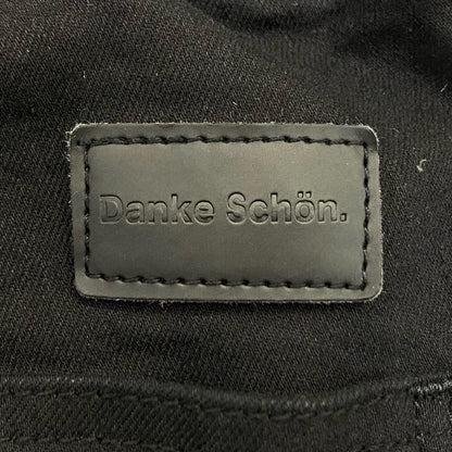 Danke Schon | ダンケシェーン STRETCH TWILL FLAP POCKET PANTS カーゴパンツ W:30 ブラック【姫路東店】