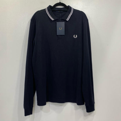 FRED PERRY | フレッドペリー The Fred Perry Shirt ポロシャツ M3636 ポロシャツ長袖 ネイビー サイズ：L【姫路東店】